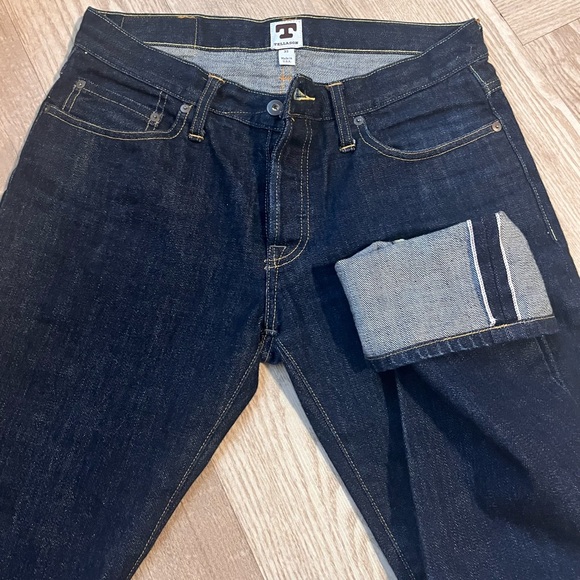Tellason Men's 32x30 Selvedge Indigo Jeans - Picture 2 of 8